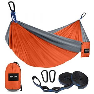 Kootek Camping Lightweight Parachute Style Hammock