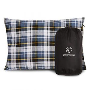 REDCAMP Lightweight Flannel Outdoor Camping Pillow